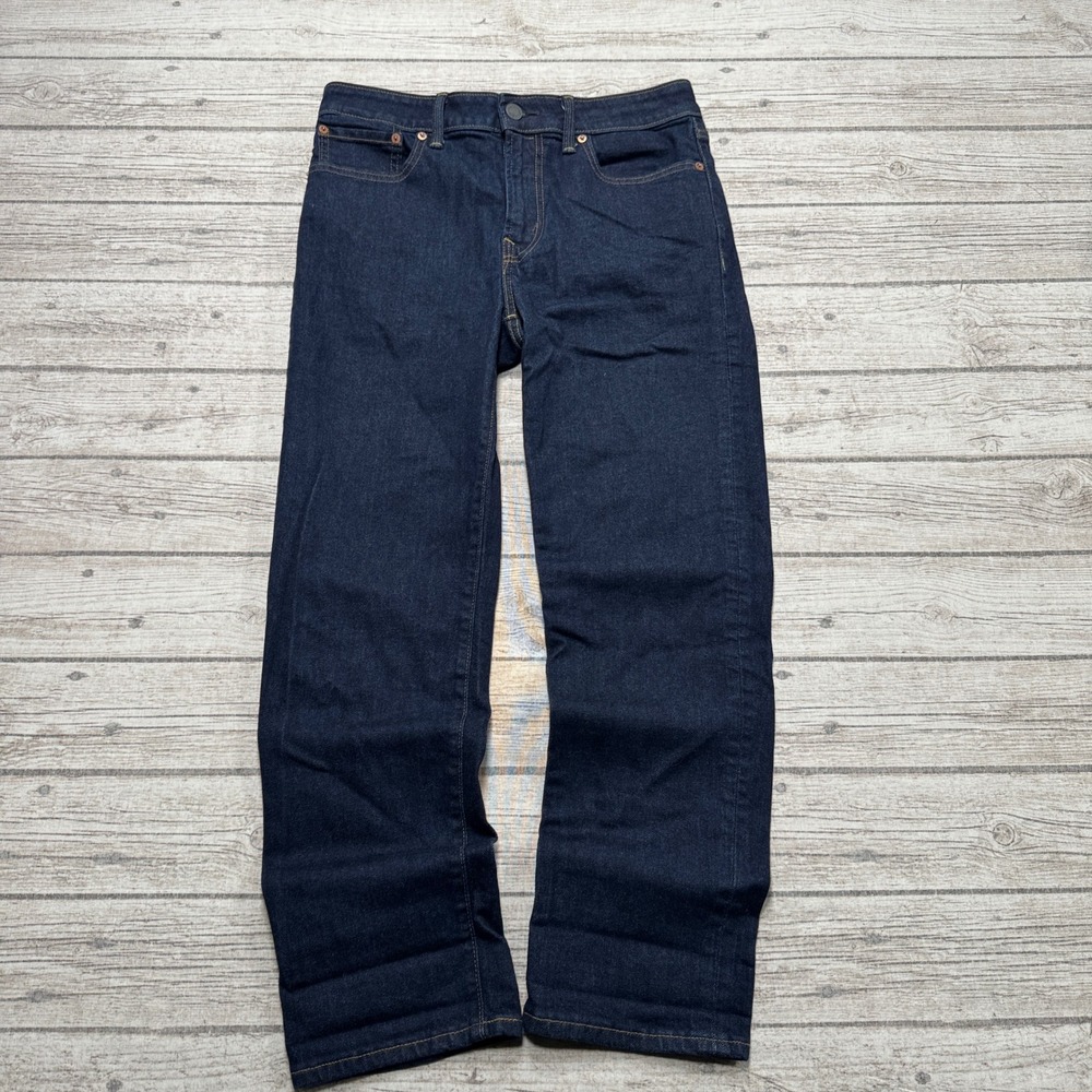 American Eagle Jeans Men's 30x30 Blue Dark Wash Denim Straight Leg Rugged Cotton